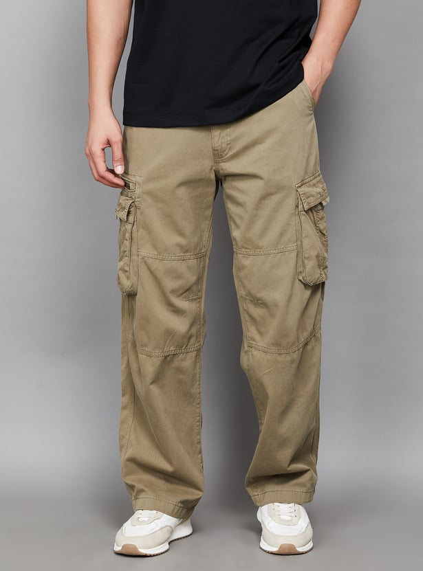LEVI'S Solid Baggy Cargos