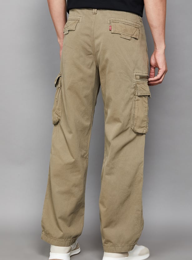 LEVI'S Solid Baggy Cargos