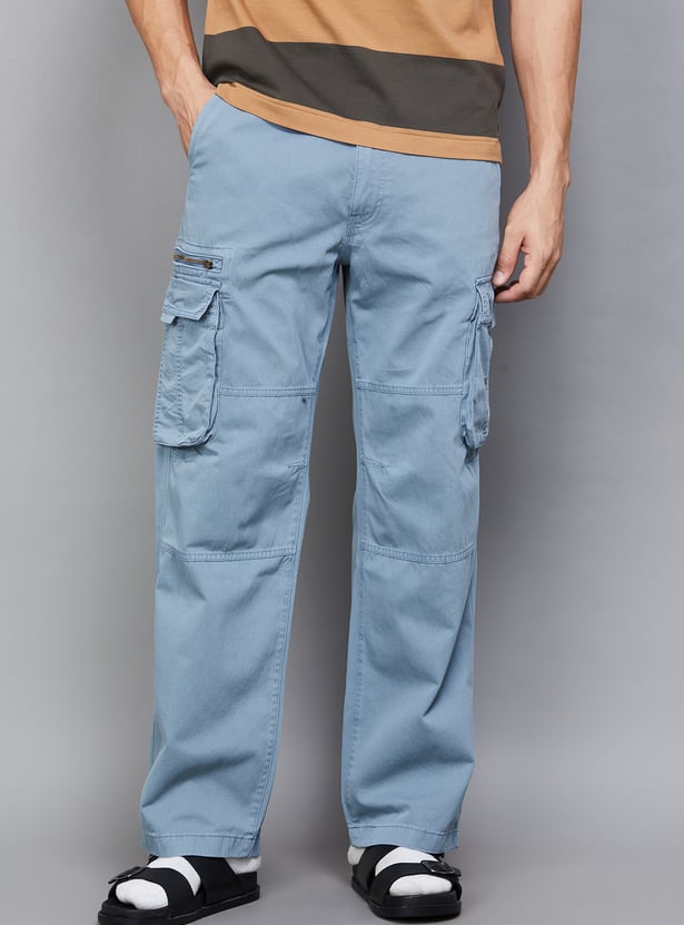 LEVI'S Solid Cargo Trousers