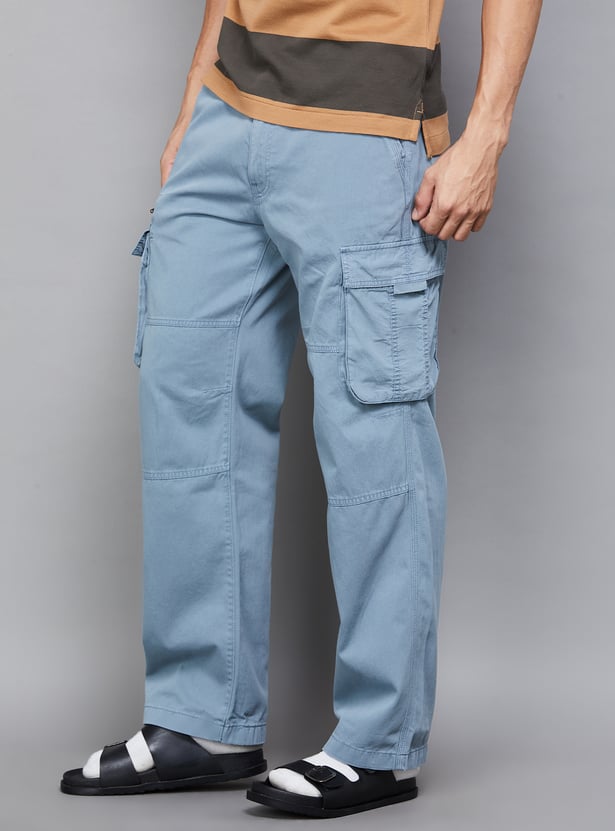 LEVI'S Solid Cargo Trousers