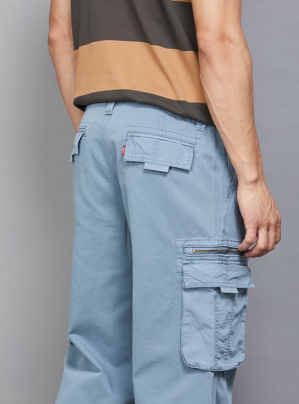 LEVI'S Solid Cargo Trousers