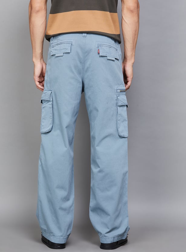 LEVI'S Solid Cargo Trousers