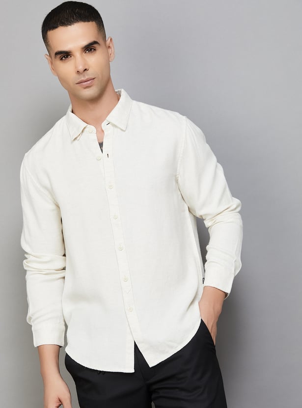 LEVI'S Solid Regular Fit Shirt