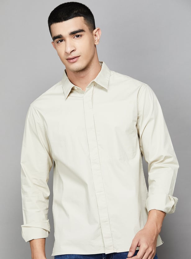 LEVI'S Solid Regular Fit Shirt