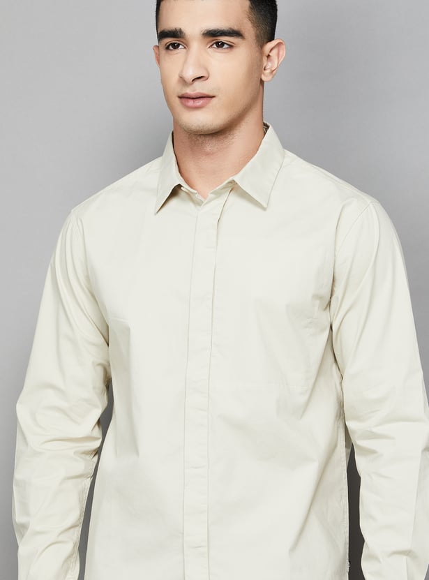 LEVI'S Solid Regular Fit Shirt