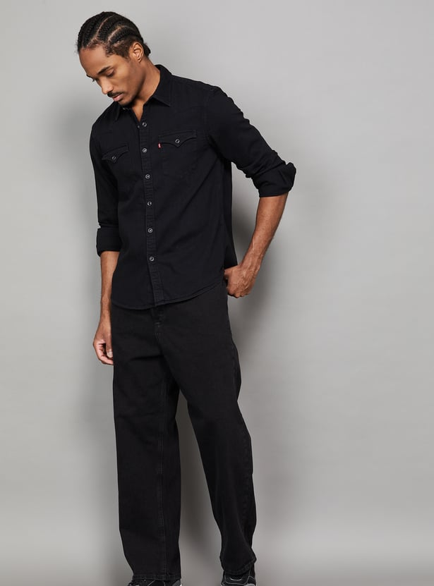 LEVI'S Solid Regular Fit Shirt