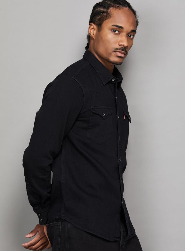 LEVI'S Solid Regular Fit Shirt
