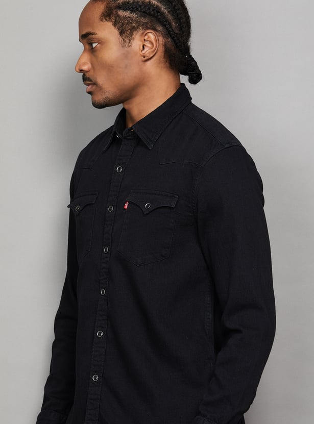 LEVI'S Solid Regular Fit Shirt
