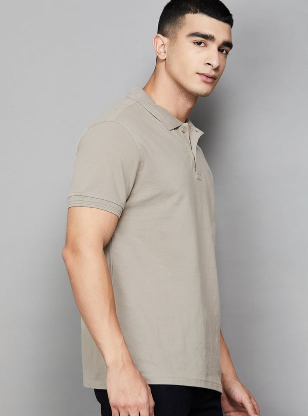 LEVI'S Solid Polo T-shirt