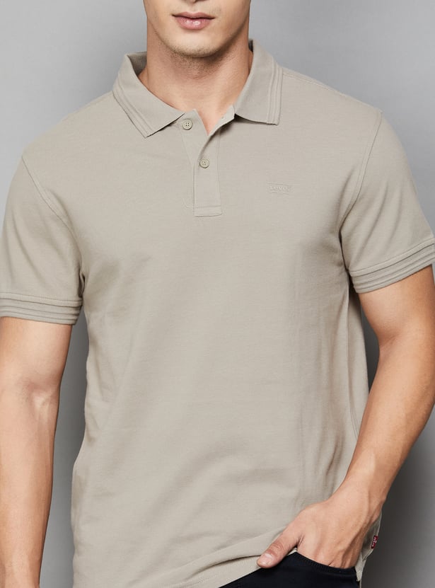 LEVI'S Solid Polo T-shirt