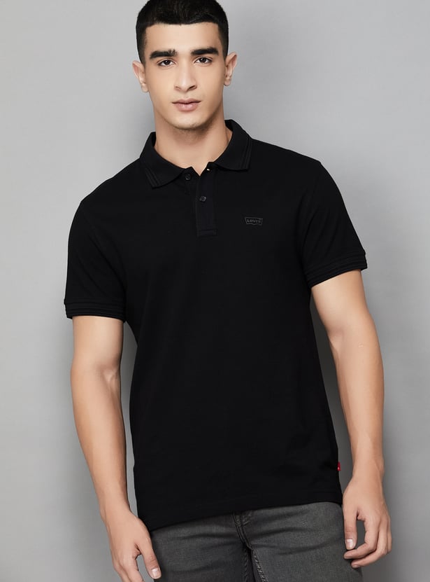 LEVI'S Solid Polo T-shirt