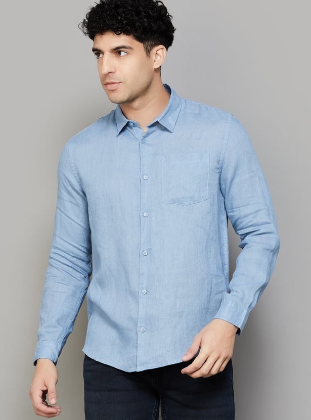 CELIO Solid Regular Fit Shirt
