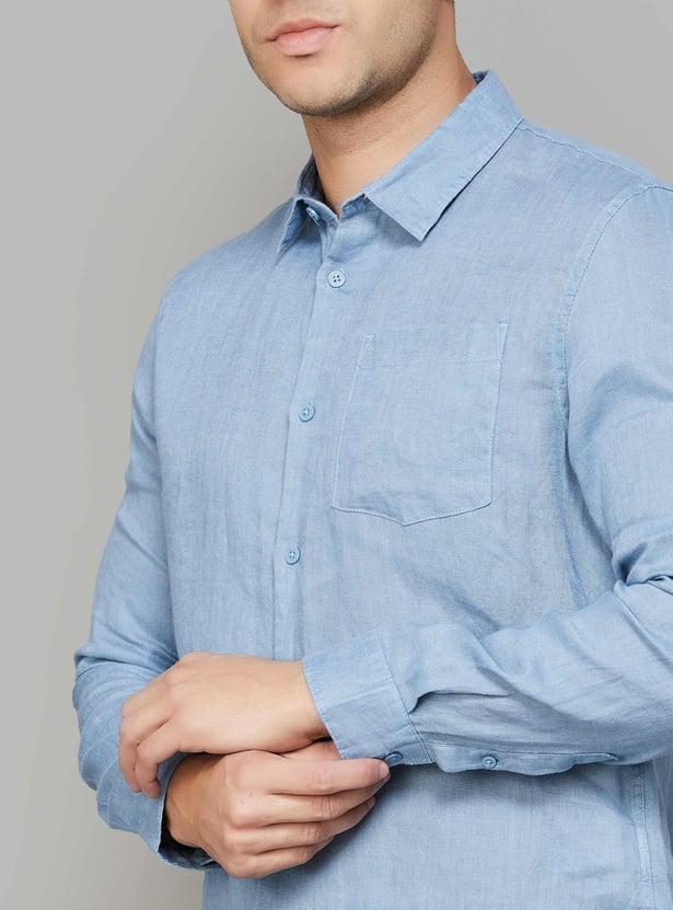CELIO Solid Regular Fit Shirt