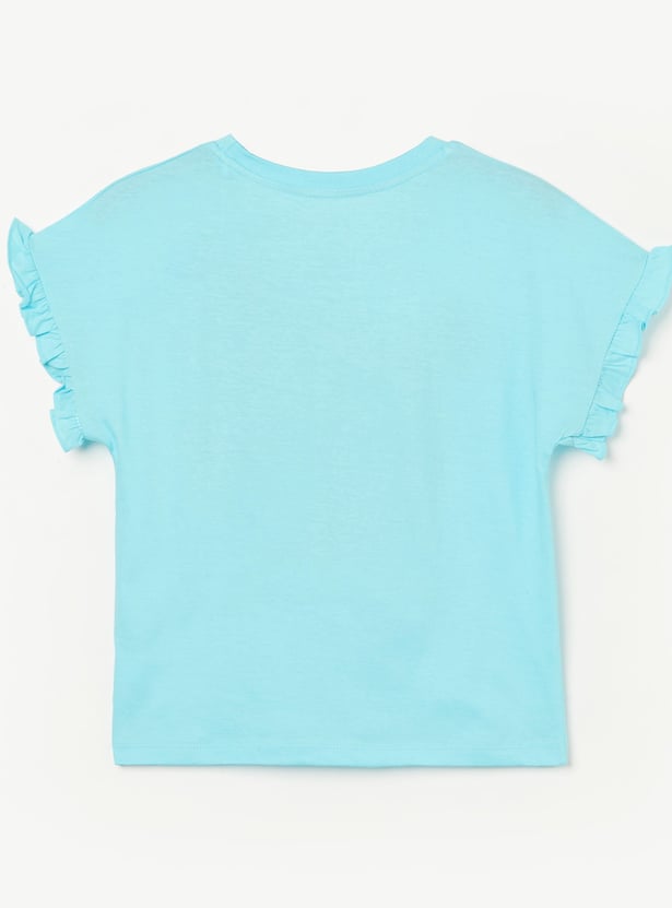 KIDSVILLE Girls Lilo & Stitch T-shirt