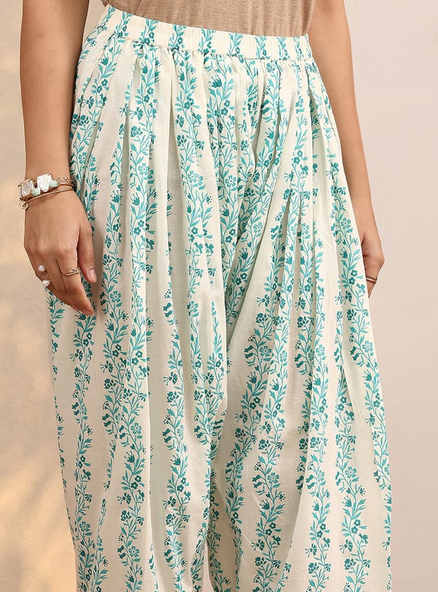 LIBAS Printed Straight Kurti Set