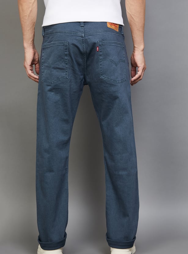 LEVI'S Solid 513 Slim Straight Jeans