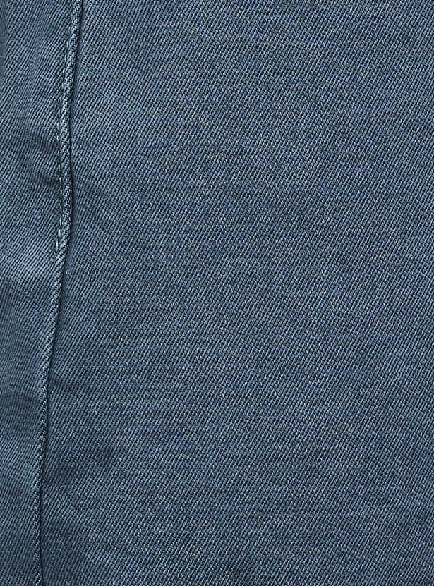 LEVI'S Solid 513 Slim Straight Jeans