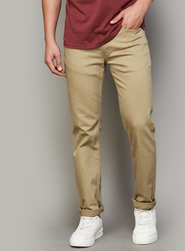 LEVI'S Solid 511 Slim Straight Fit Jeans