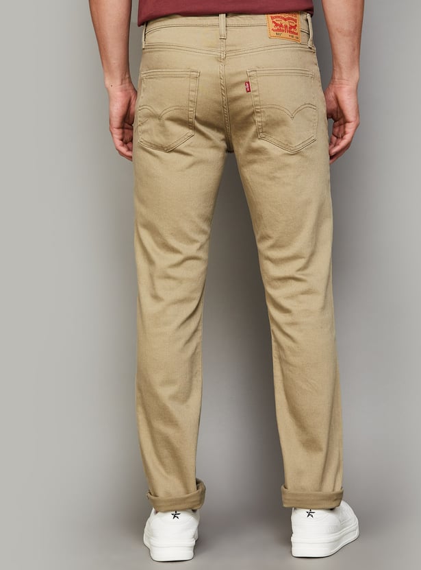 LEVI'S Solid 511 Slim Straight Fit Jeans