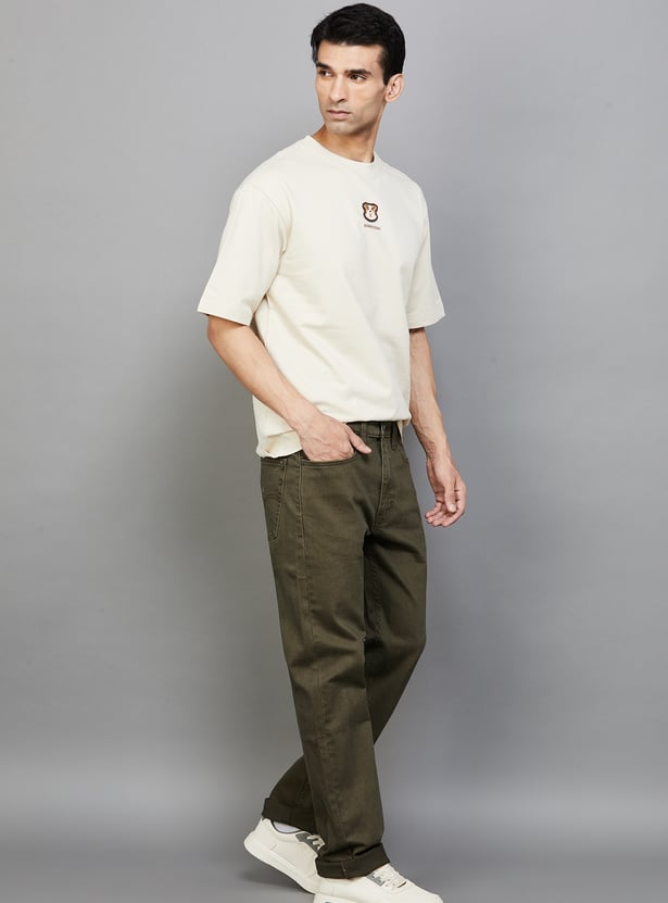 LEVI'S Solid 513 Slim Straight Jeans