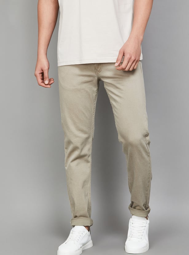 LEVI'S Solid Slim Tapered Jeans