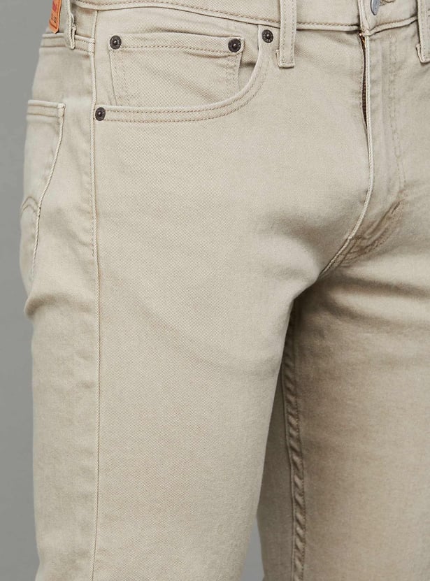 LEVI'S Solid Slim Tapered Jeans