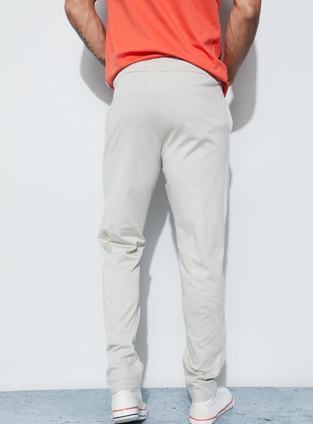 FAME FOREVER Solid Track Pants