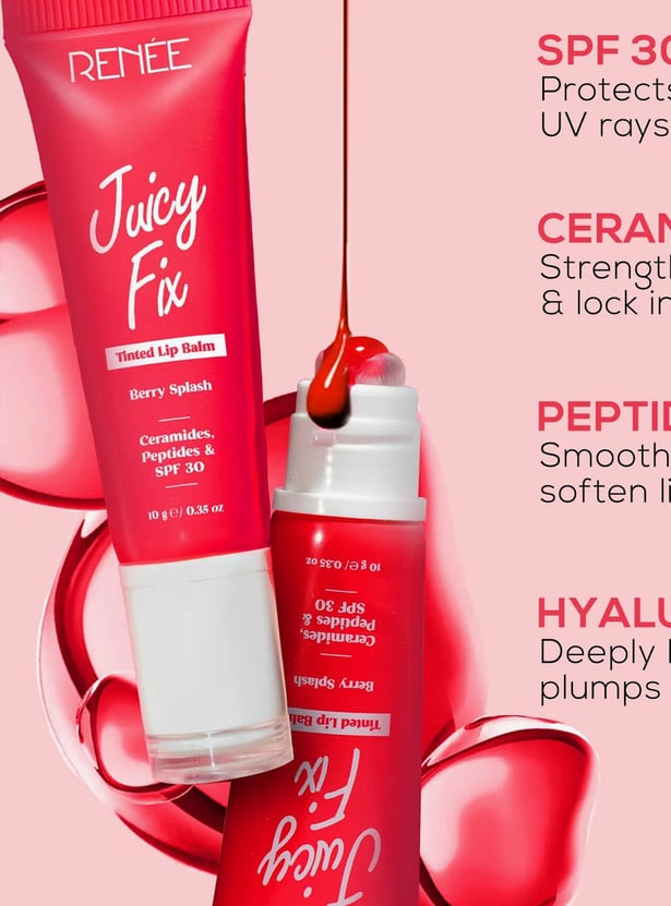 RENEE Juicy Fix Tinted Lip Balm - Peach Pop - 10g