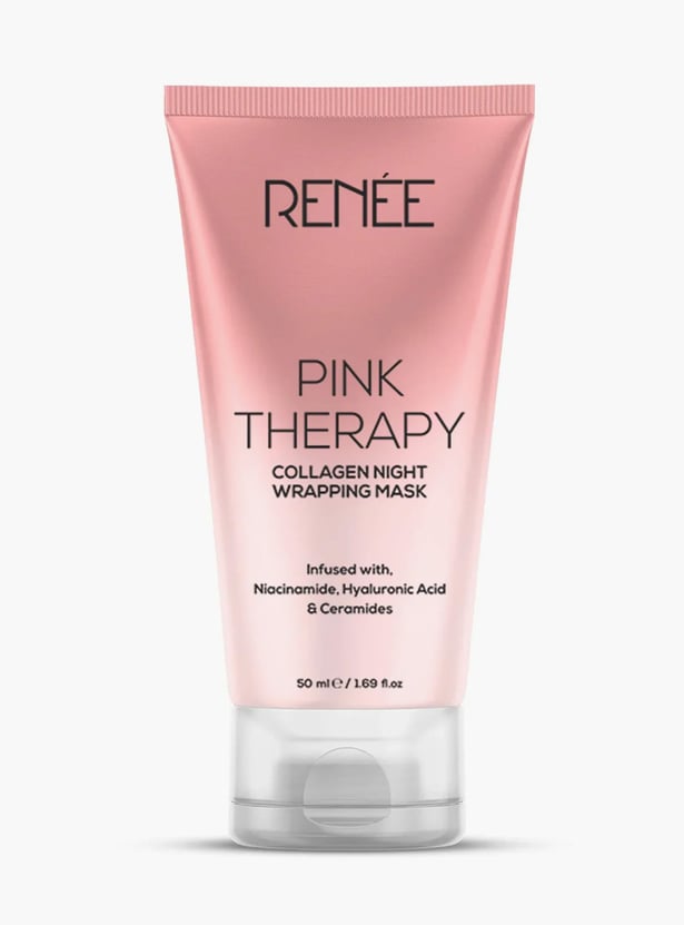 RENEE Pink Therapy Collagen Night Wrapping Mask - 50ml