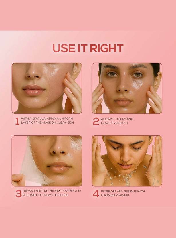 RENEE Pink Therapy Collagen Night Wrapping Mask - 50ml