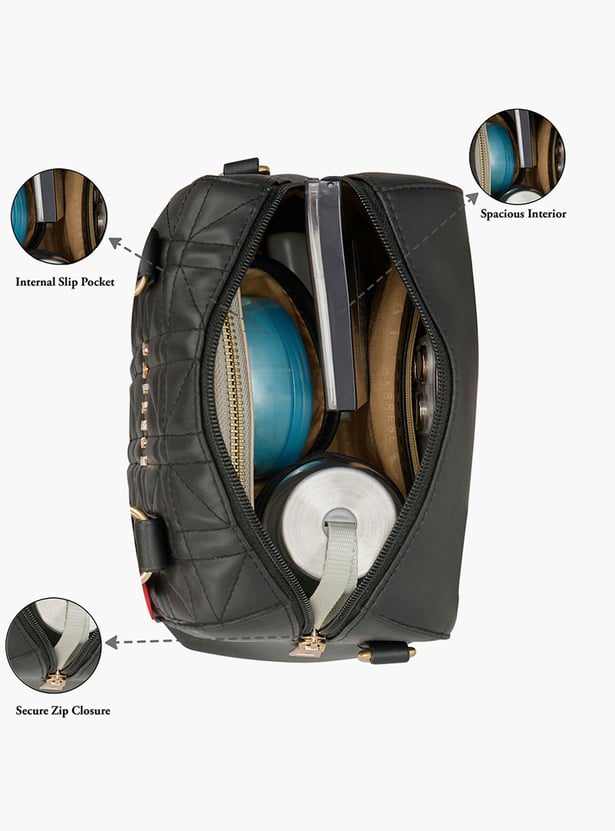 CAPRESE Quilted Handheld Bag