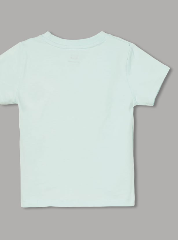 FS MINI KLUB Boys Character Dungaree with T-Shirt Set