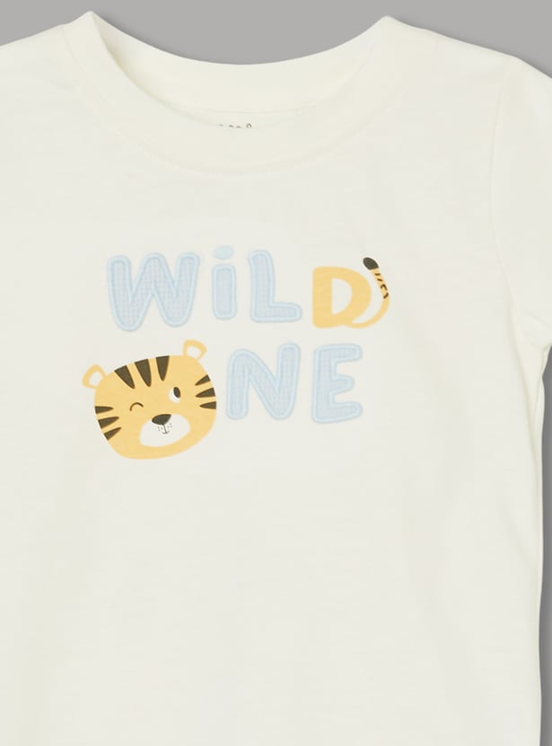 FS MINI KLUB Boys Graphic Print Infant Basic Sets