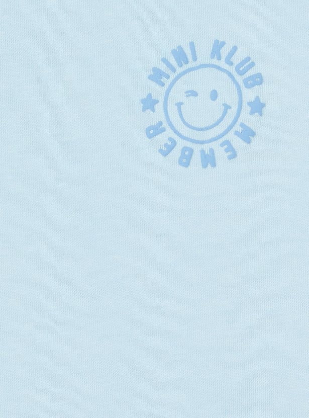 FS MINI KLUB Boys Printed T-shirt with Shorts