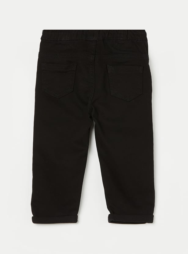 FS MINI KLUB Boys Solid Comfort Fit Jeans