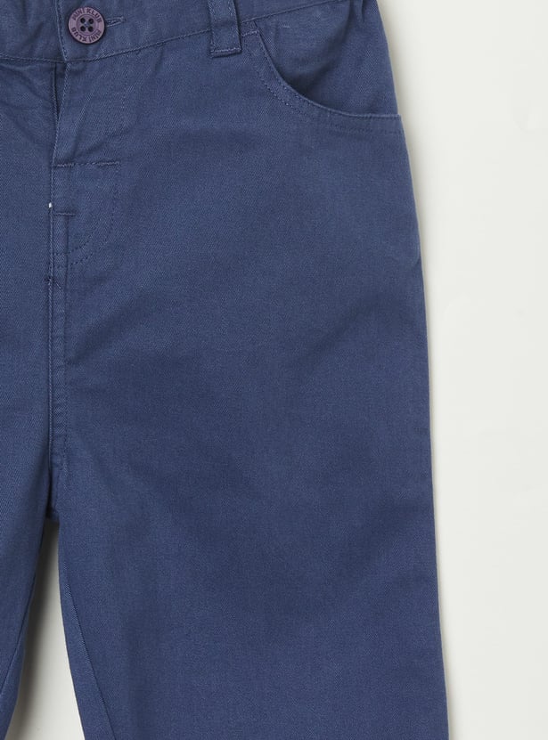 FS MINI KLUB Boys Solid Trousers