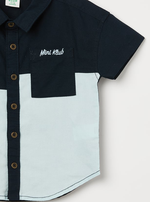 FS MINI KLUB Boys Colourblock Shirt
