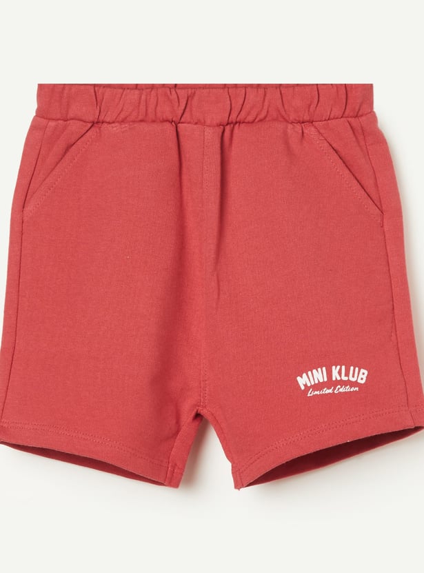 FS MINI KLUB Boys Solid Regular Shorts