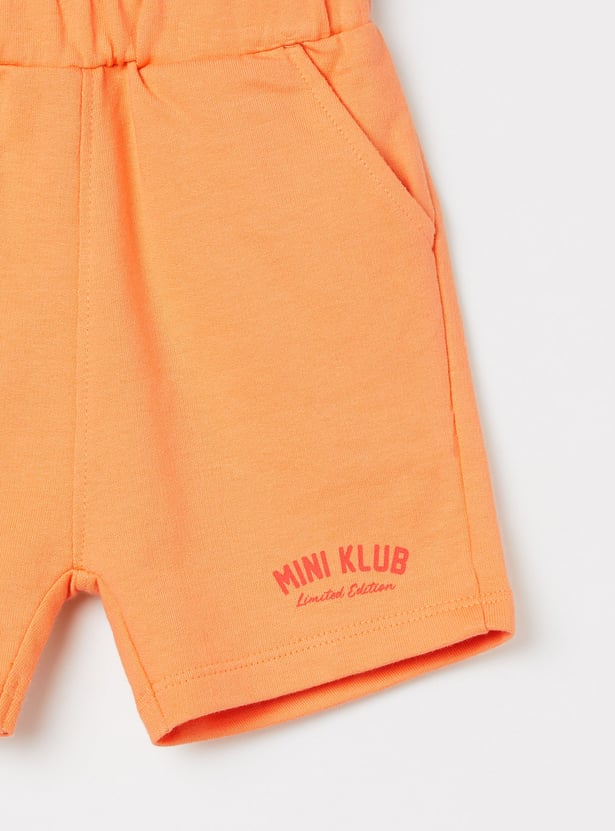 FS MINI KLUB Boys Solid Regular Shorts