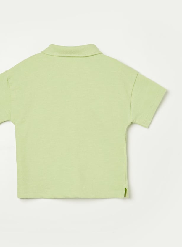 FS MINI KLUB Boys Solid Polo T-shirt