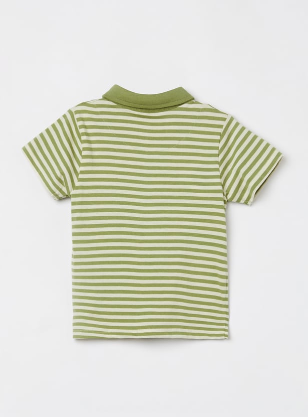 FS MINI KLUB Boys Striped Polo T-shirt