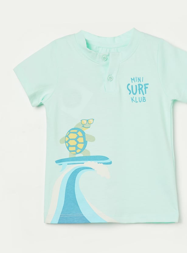 FS MINI KLUB Boys Henley T-shirt