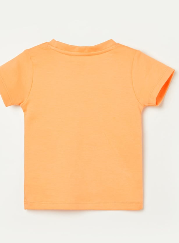 FS MINI KLUB Boys Assorted T-shirt - Pack of 2