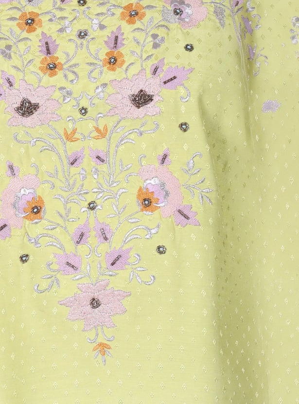 AURELIA Embroidered Straight Kurta