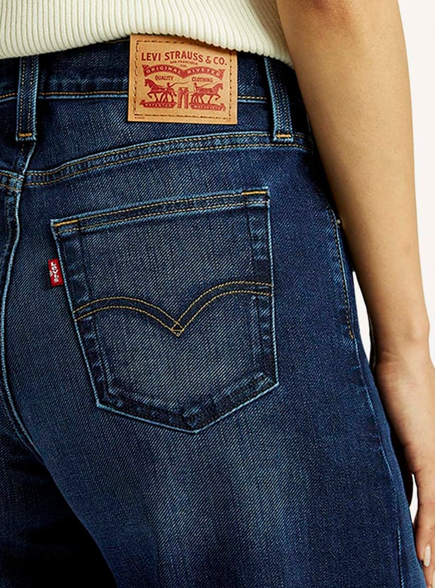LEVI'S Stonewashed Flared Jeans