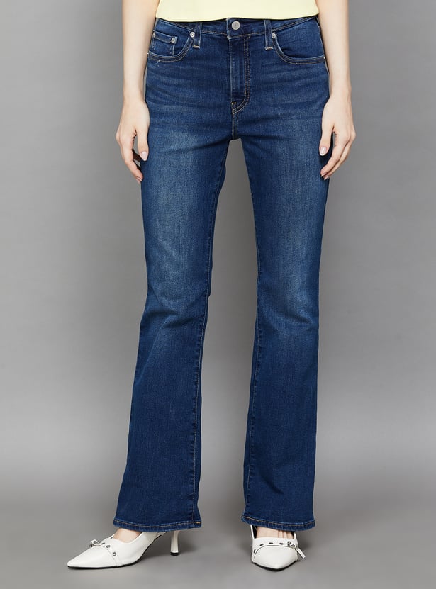 LEVI'S Washed Bootcut Jeans