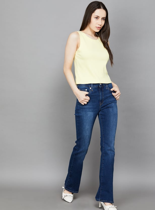 LEVI'S Washed Bootcut Jeans