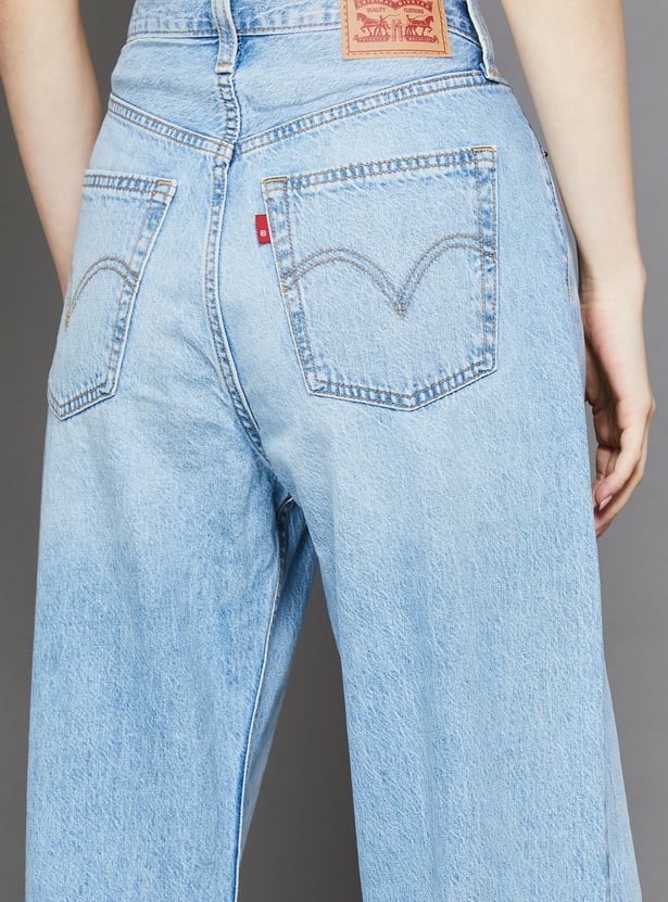 LEVI'S Washed Straight Fit Jeans