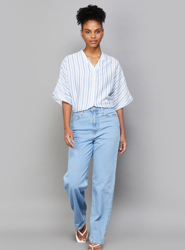 LEVI'S Light Wash Straight Fit Jeans
