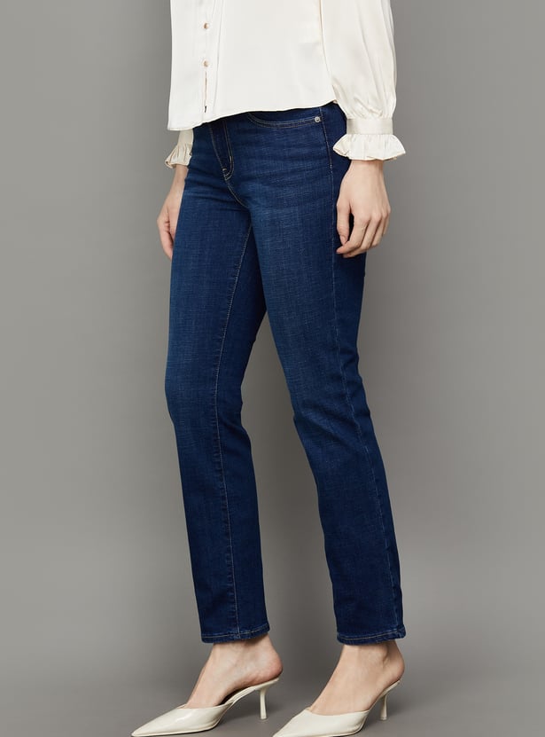 LEVI'S Solid Straight Fit Jeans